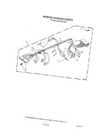 09 - Wiring Harness parts for Kitchenaid Washer KAWE450VWH0 from AppliancePartsPros.com