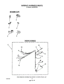 08 - Wiring Harness parts for Whirlpool Washer LA9200XWF0 from AppliancePartsPros.com
