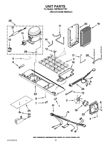 02 - Freezer Door Parts parts for Whirlpool Refrigerator CT21GKXRT02 from AppliancePartsPros.com