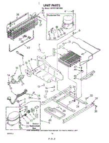 08 - Unit parts for Whirlpool Refrigerator 4KFRF19MTT00 from AppliancePartsPros.com