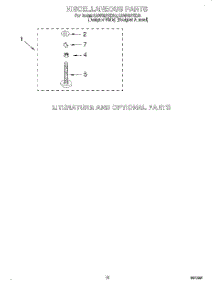 07 - Miscellaneous, Lit / Optional parts for Kitchenaid Washer KAWS977EZ0 from AppliancePartsPros.com