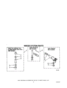 04 - Water System parts for Whirlpool Washer GLA5580XSW4 from AppliancePartsPros.com