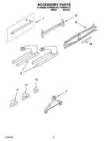 05 - Accessory Parts parts for Whirlpool Personal Valet System PVWN600LW1 from AppliancePartsPros.com