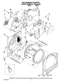 03 - Bulkhead Parts, Optional Parts (Not Included) parts for Maytag Dryer YMED6400TB0 from AppliancePartsPros.com