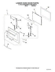 03 - Refrigerator Shelf parts for Whirlpool Refrigerator CS22AEXHW02 from AppliancePartsPros.com
