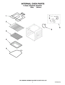 03 - Internal Oven Parts parts for Whirlpool Oven IBS324PVS0 from AppliancePartsPros.com