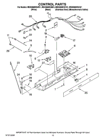 11 - Control Parts parts for Maytag Refrigerator MSD2669KEB01 from AppliancePartsPros.com