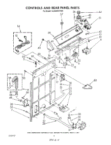 03 - Controls And Rear Panel parts for Whirlpool Washer 6LA5800XTM0 from AppliancePartsPros.com