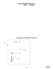 06 - Miscellaneous parts for Kitchenaid Washer KAWE770BAL0 from AppliancePartsPros.com