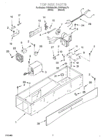 04 - Top Box parts for Whirlpool Personal Valet System PVWN600JT0 from AppliancePartsPros.com
