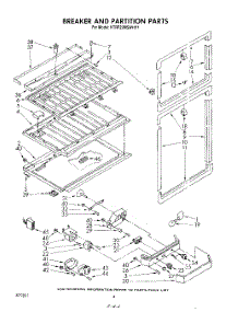 03 - Breaker And Partition parts for Kitchenaid Refrigerator KTRF22MSTOY1 from AppliancePartsPros.com