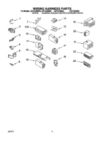 07 - Wiring Harness parts for Whirlpool Washer LSV7233BN0 from AppliancePartsPros.com