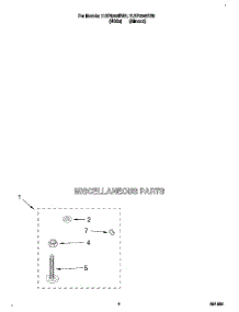 03 - Miscellaneous parts for Whirlpool Washer 7LSP9245BW0 from AppliancePartsPros.com