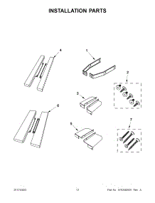 02 - Freezer Door Parts parts for Whirlpool Refrigerator CT21GKXPT00 from AppliancePartsPros.com