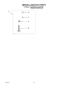 10 - Miscellaneous, Lit / Optional parts for Whirlpool Washer 4LSC8255BQ3 from AppliancePartsPros.com