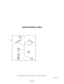 05 - Miscellaneous parts for Whirlpool Washer LA5460XTM0 from AppliancePartsPros.com