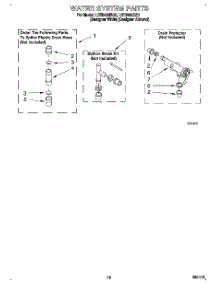 10 - Water System parts for Whirlpool Washer LST9355BZ0 from AppliancePartsPros.com