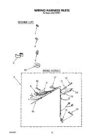 08 - Wiring Harness parts for Whirlpool Washer AX5133VL1 from AppliancePartsPros.com