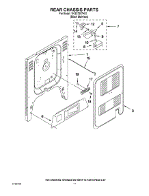 08 - Dispenser Front parts for Whirlpool Refrigerator CS22AFXKT03 from AppliancePartsPros.com