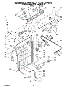 02 - Controls And Rear Panel Parts parts for Maytag Washer 7MNTM5100TQ0 from AppliancePartsPros.com