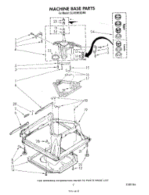 07 - Machine Base parts for Whirlpool Washer GLA5580XSN0 from AppliancePartsPros.com