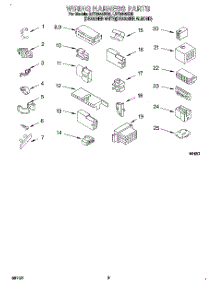 07 - Wiring Harness parts for Whirlpool Washer LST9245BQ0 from AppliancePartsPros.com