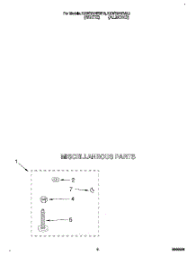 04 - Miscellaneous parts for Kitchenaid Washer KAWE870BWH0 from AppliancePartsPros.com