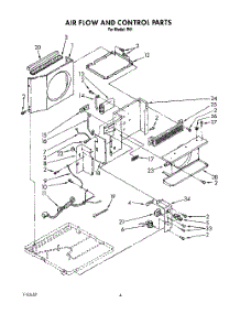 03 - Air Flow And Control parts for Whirlpool Air Conditioner R81 from AppliancePartsPros.com