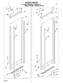 03 - Door parts for Whirlpool Personal Valet System PVBC600LY0 from AppliancePartsPros.com