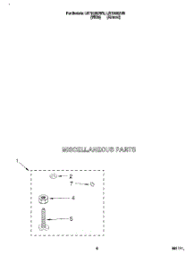 04 - Miscellaneous parts for Whirlpool Washer LST6132BW0 from AppliancePartsPros.com