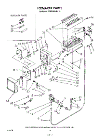 08 - Icemaker , Not Illustrated And Opti parts for Kitchenaid Refrigerator KTRF18MSTO10 from AppliancePartsPros.com