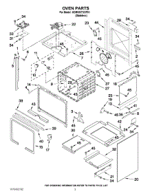 07 - Freezer Door parts for Whirlpool Refrigerator CS25AEXHN00 from AppliancePartsPros.com