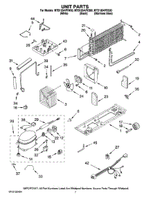 04 - Unit Parts parts for Maytag Refrigerator MTB1854VRB00 from AppliancePartsPros.com