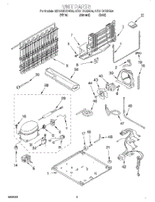 05 - Unit parts for Whirlpool Refrigerator 8ET21DKXDN04 from AppliancePartsPros.com