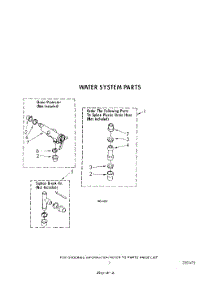 06 - Water System parts for Whirlpool Washer LA6058XTN0 from AppliancePartsPros.com