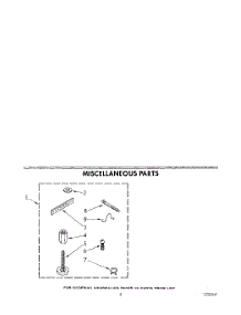 04 - Miscellaneous parts for Whirlpool Washer LA5460XTN1 from AppliancePartsPros.com