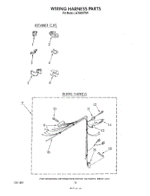 08 - Wiring Harness parts for Whirlpool Washer LA7680XTW0 from AppliancePartsPros.com