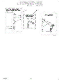 08 - Water System parts for Whirlpool Washer RAP5244AW0 from AppliancePartsPros.com