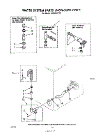 12 - Water System (Non Suds Only) parts for Whirlpool Washer LA7000XPW1 from AppliancePartsPros.com