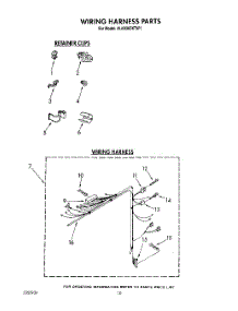 09 - Wiring Harness parts for Whirlpool Washer 4LA9300XTN1 from AppliancePartsPros.com