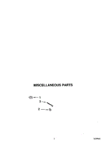 05 - Miscellaneous parts for Whirlpool Washer LA5243XYW1 from AppliancePartsPros.com