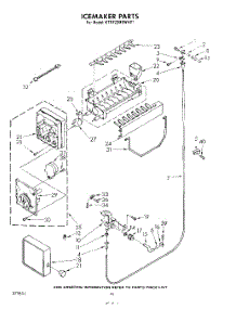 10 - Ice Maker , Miscellaneous parts for Kitchenaid Refrigerator KTRF22MSTOY1 from AppliancePartsPros.com