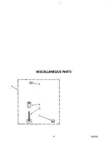 07 - Miscellaneous parts for Kitchenaid Washer KAWE540WAL2 from AppliancePartsPros.com