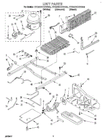05 - Unit parts for Whirlpool Refrigerator ET22DKXBW00 from AppliancePartsPros.com