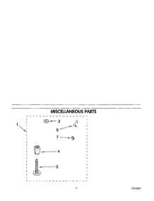 05 - Miscellaneous parts for Whirlpool Washer LA6150XTN1 from AppliancePartsPros.com