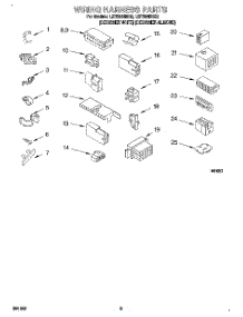 07 - Wiring Harness parts for Whirlpool Washer LST9245BZ2 from AppliancePartsPros.com