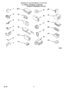 07 - Wiring Harness parts for Whirlpool Washer LSV9244DQ0 from AppliancePartsPros.com