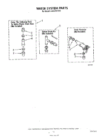 11 - Water System parts for Whirlpool Washer LA5578XTW0 from AppliancePartsPros.com