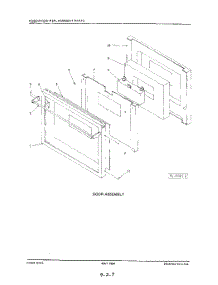10 - Door Assembly parts for Whirlpool KGDO245EE from AppliancePartsPros.com
