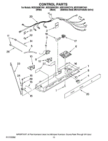 11 - Control Parts parts for Maytag Refrigerator MSD2269KEW01 from AppliancePartsPros.com